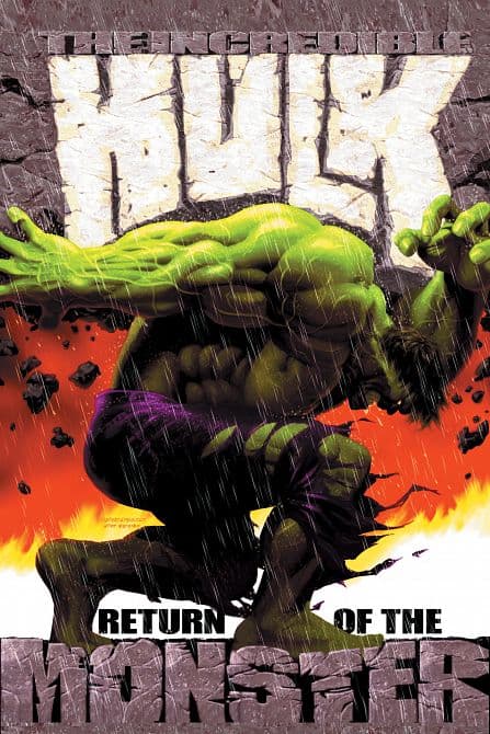 Cover Art for INCREDIBLE HULK RETURN OF THE MONSTER OMNIBUS KAARE ANDREWS COVER HC