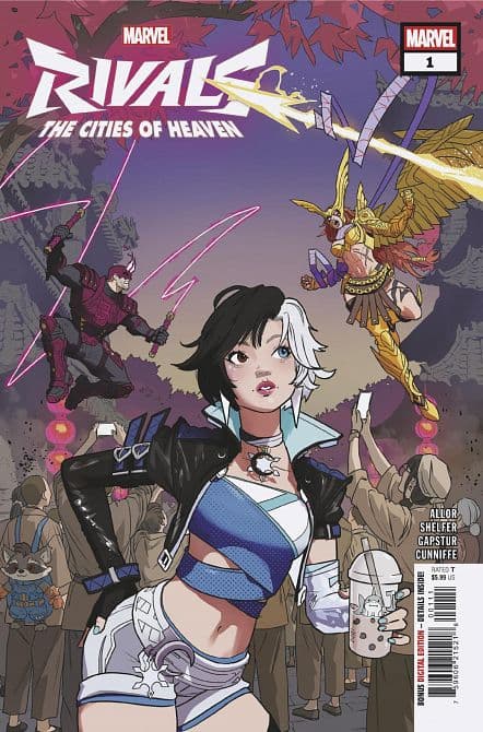 Cover Art for MARVEL RIVALS THE CITIES OF HEAVEN