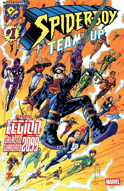 Cover Art for MARVEL/DC SPIDER-BOY TEAM-UP FACSIMILE EDITION
