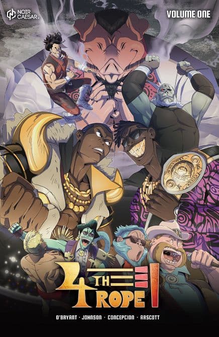 Cover Art for FOURTH ROPE, VOLUME 01 ( GRAPHIC NOVEL )