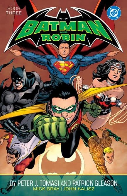 Cover Art for BATMAN AND ROBIN BY PETER J TOMASI AND PATRICK GLEASON TP BOOK 03