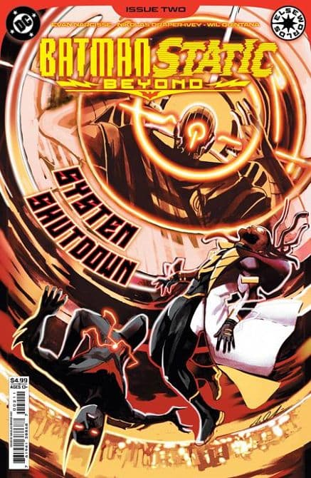 Cover Art for BATMAN STATIC BEYOND