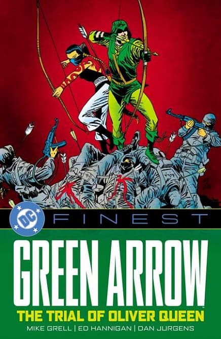 Cover Art for DC FINEST GREEN ARROW THE TRIAL OF OLIVER QUEEN TP