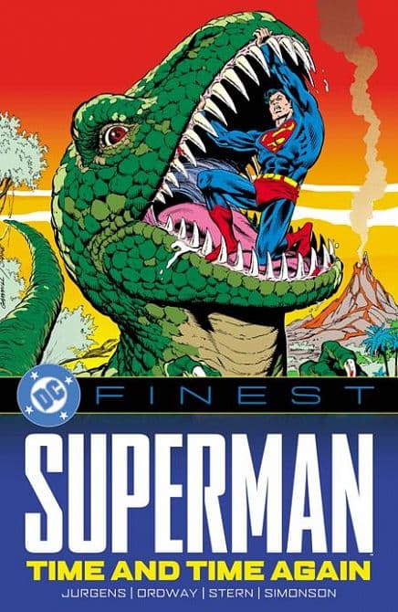Cover Art for DC FINEST SUPERMAN TIME AND TIME AGAIN TP
