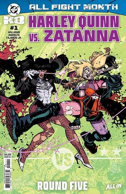 DC K. O. HARLEY QUINN VS ZATANNA