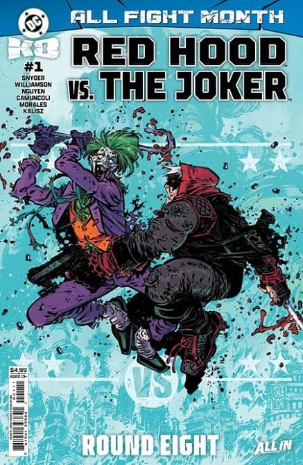 Cover Art für DC K. O. RED HOOD VS JOKER