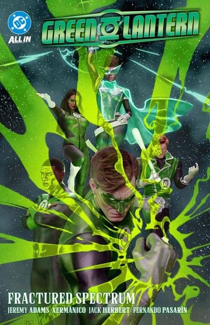 Cover Art for GREEN LANTERN ( 2023 ) TP VOL 05 FRACTURED SPECTRUM
