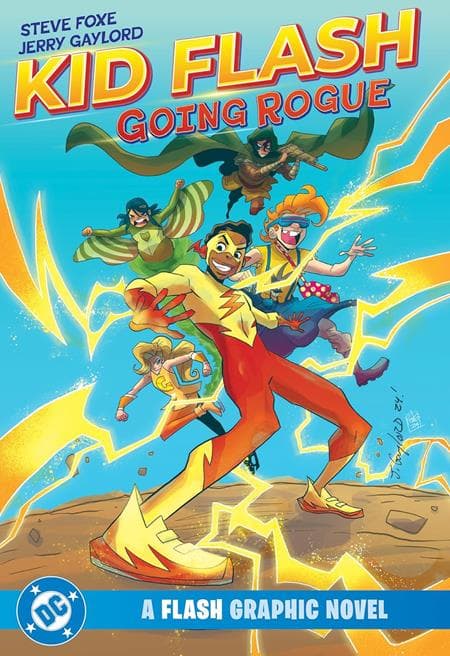Cover Art for KID FLASH GOING ROGUE TP