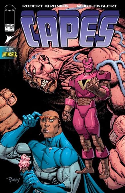 Cover Art for INVINCIBLE UNIVERSE CAPES