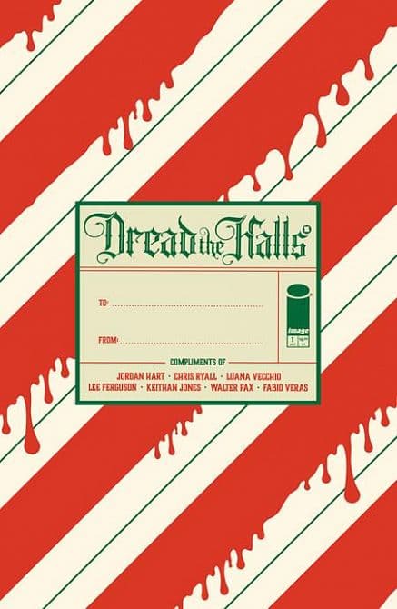 Cover Art for DREAD THE HALLS 2025 ( ONE SHOT ) CVR C JORDAN HART VARIANT