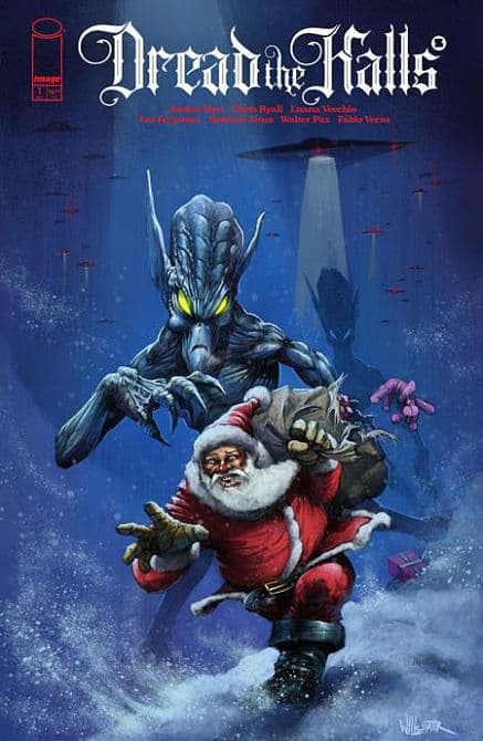 Cover Art for DREAD THE HALLS 2025 ( ONE SHOT ) CVR D TOBY WILMSMER VARIANT