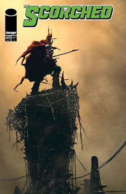 Cover Art for SPAWN SCORCHED