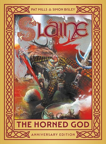 Cover Art for SLAINE THE HORNED GOD ANNIVERSARY EDITION TP