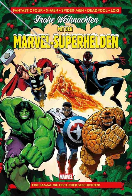 Cover Art for FROHE WEIHNACHTEN MIT DEN MARVEL-SUPERHELDEN