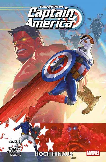 Cover Art for SAM WILSON-CAPTAIN AMERICA ( 2025 )