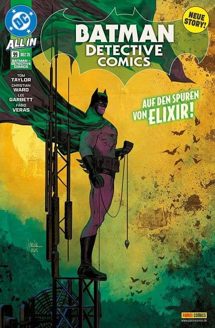 Cover Art for BATMAN-DETECTIVE COMICS ( REBIRTH )