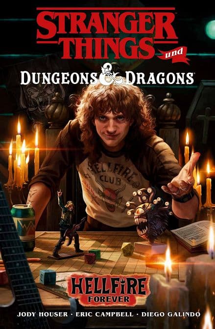Cover Art for STRANGER THINGS UND DUNGEONS & DRAGONS-Hellfire Forever