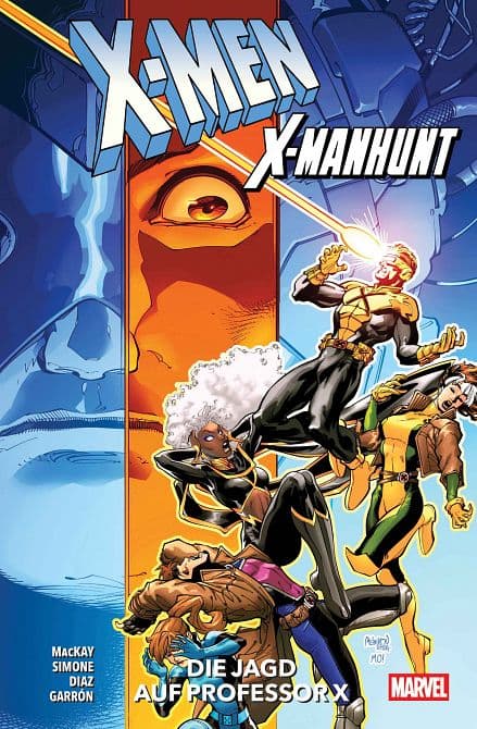 Cover Art for X-MEN: X-MANHUNT