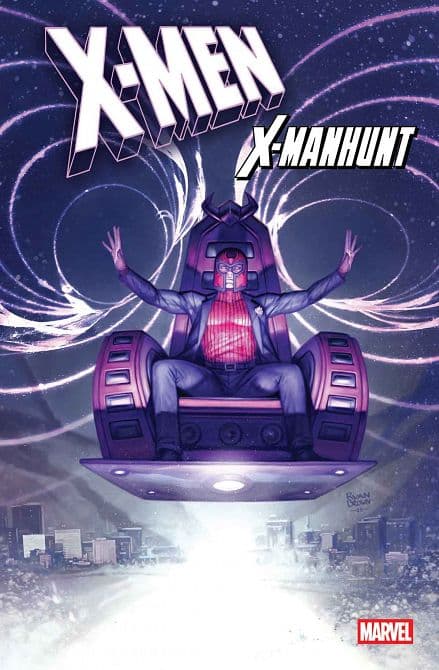 Cover Art for X-MEN: X-MANHUNT