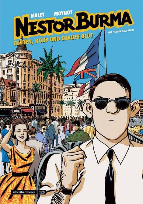 Cover Art for NESTOR BURMA: BLÜTEN, KOKS UND BLAUES BLUT