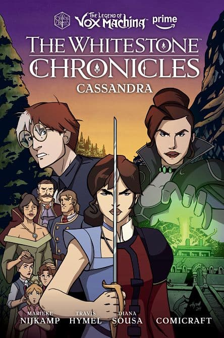 Cover Art for LEGEND OF VOX MACHINA THE WHITESTONE CHRONICLES VOLUME 02-CASSANDRA HC
