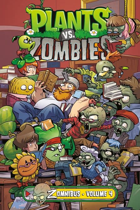 Cover Art for PLANTS VS. ZOMBIES ZOMNIBUS VOLUME 04 HC