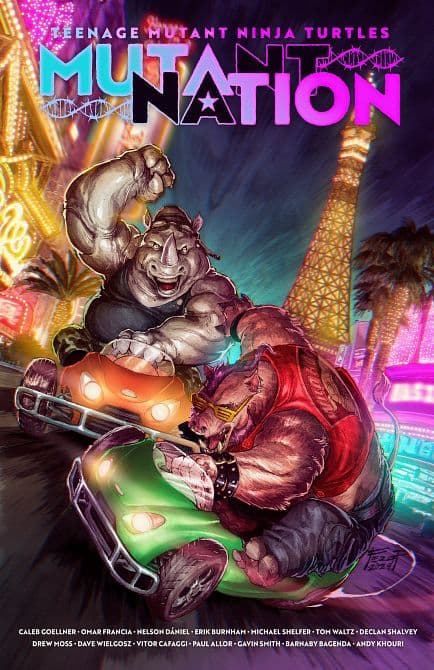 Cover Art for TEENAGE MUTANT NINJA TURTLES MUTANT NATION, VOL. 02 TP