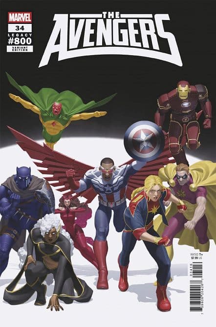 Cover Art for AVENGERS ( 2023-2026 )