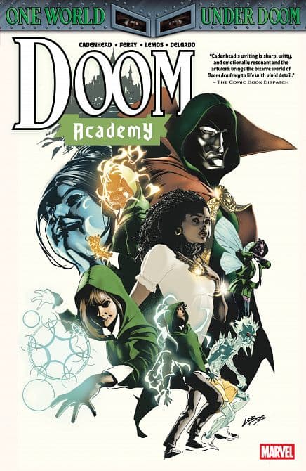 Cover Art for DOOM ACADEMY TP