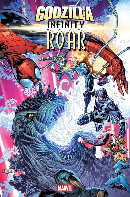 Cover Art for GODZILLA INFINITY ROAR
