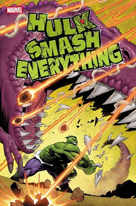 Cover Art for HULK SMASH EVERYTHING