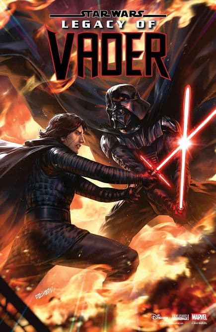 Cover Art for STAR WARS LEGACY OF VADER