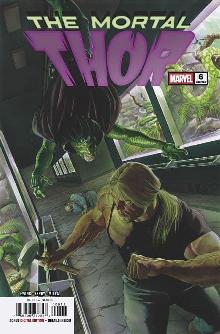 Cover Art for MORTAL THOR