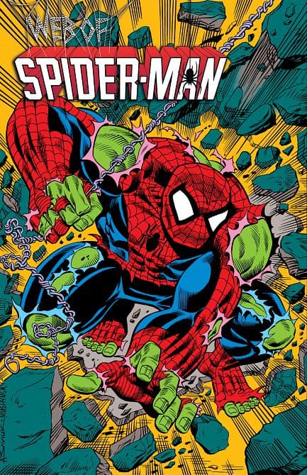 Cover Art for WEB OF SPIDER-MAN OMNIBUS VOL. 02 ALEX SAVIUK COVER [ DM ONLY ] HC