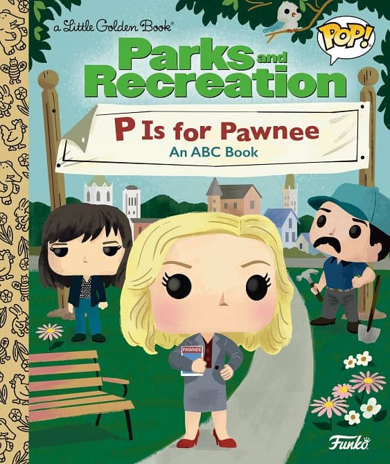PARKS AND RECREATION P IS FOR PAWNEE AN ABC BOOK ( FUNKO POP! ) HC
