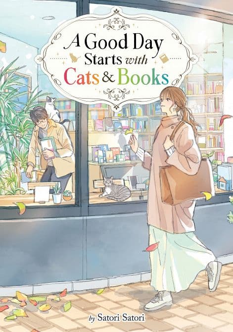 A GOOD DAY STARTS WITH CATS AND BOOKS ( LIGHT NOVEL ) TP