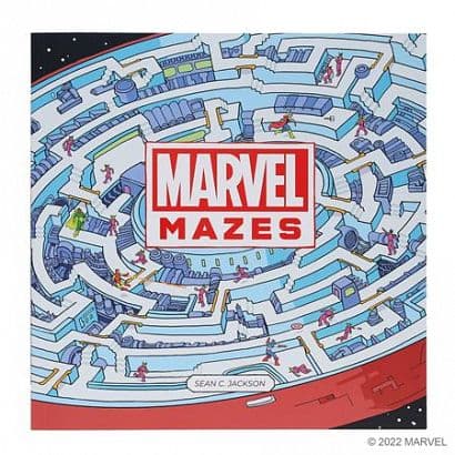 Cover Art for MARVEL MAZES TP