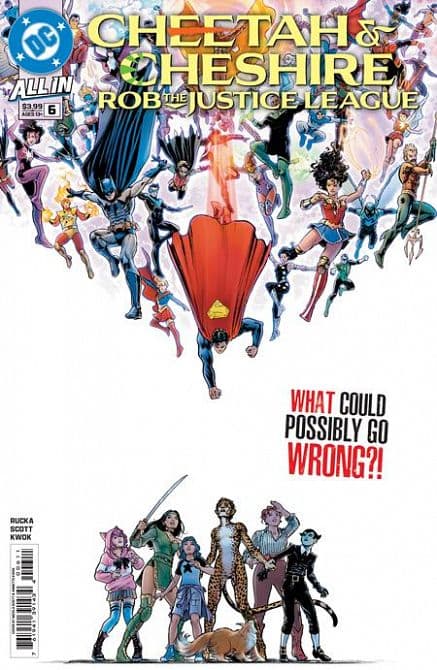 Cover Art für CHEETAH AND CHESHIRE ROB THE JUSTICE LEAGUE