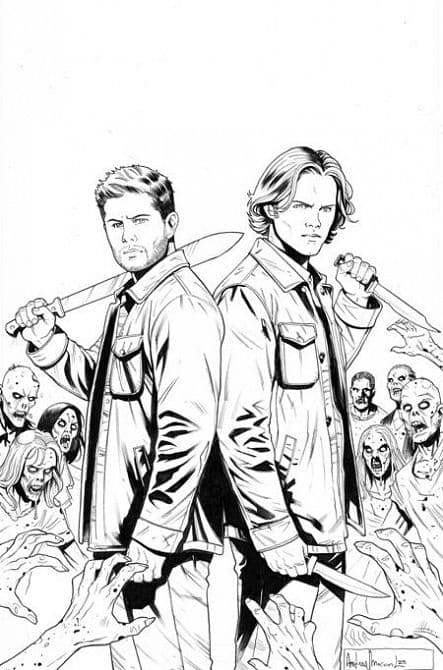 Cover Art for SUPERNATURAL