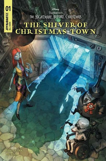 Cover Art for TIM BURTONS THE NIGHTMARE BEFORE CHRISTMAS THE SHIVER OF CHRISTMAS TOWN