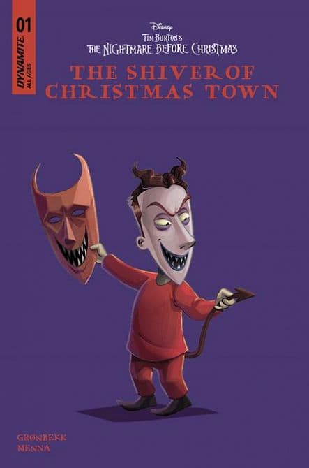 Cover Art for TIM BURTONS THE NIGHTMARE BEFORE CHRISTMAS THE SHIVER OF CHRISTMAS TOWN