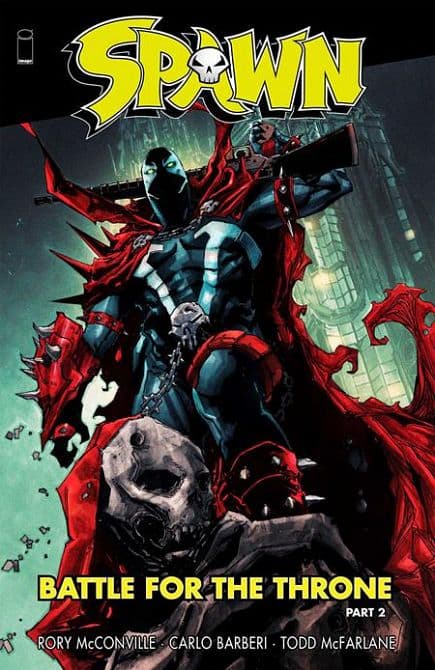 Cover Art for SPAWN BATTLE FOR THE THRONE PART 02 TP