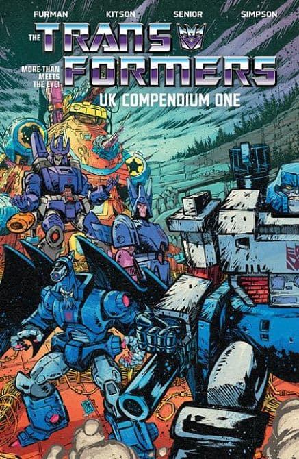 Cover Art for TRANSFORMERS UK COMPENDIUM TP BOOK 01 JORGE CORONA & MIKE SPICER CVR