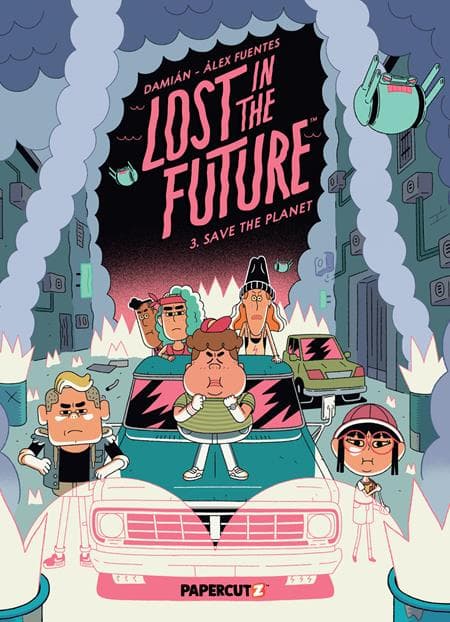 Cover Art for LOST IN THE FUTURE TP VOL 03 SAVE THE PLANET