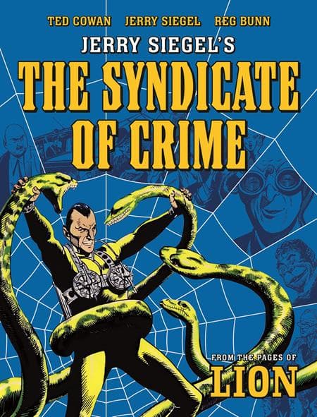 Cover Art for JERRY SIEGELS SYNDICATE OF CRIME TP