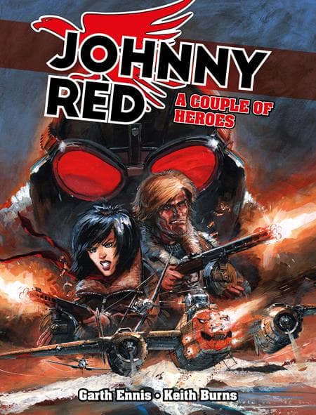 Cover Art for JOHNNY RED HC A COUPLE OF HEROES