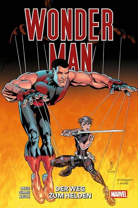 Cover Art for WONDER MAN: DER WEG ZUM HELDEN ( HC )