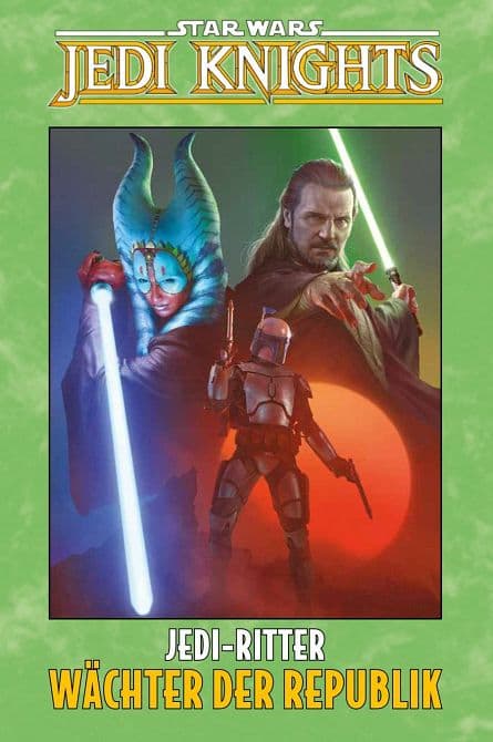 Cover Art for STAR WARS: JEDI-RITTER ( HC )