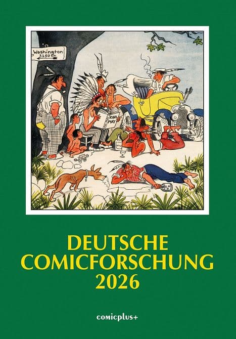 Cover Art for DEUTSCHE COMICFORSCHUNG 2026