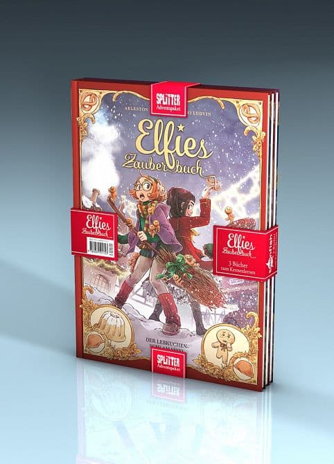 Cover Art for ADVENTSPAKET: ELFIES ZAUBERBUCH BAND 1-3